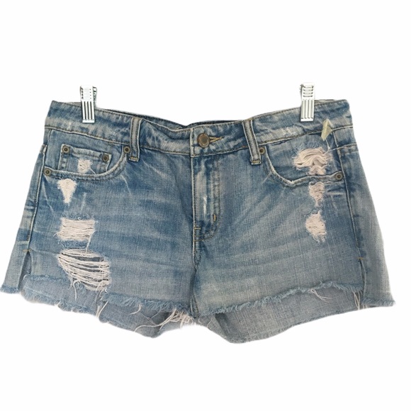 American Eagle Outfitters Pants - American Eagle Distressed Denim Short Sz.4